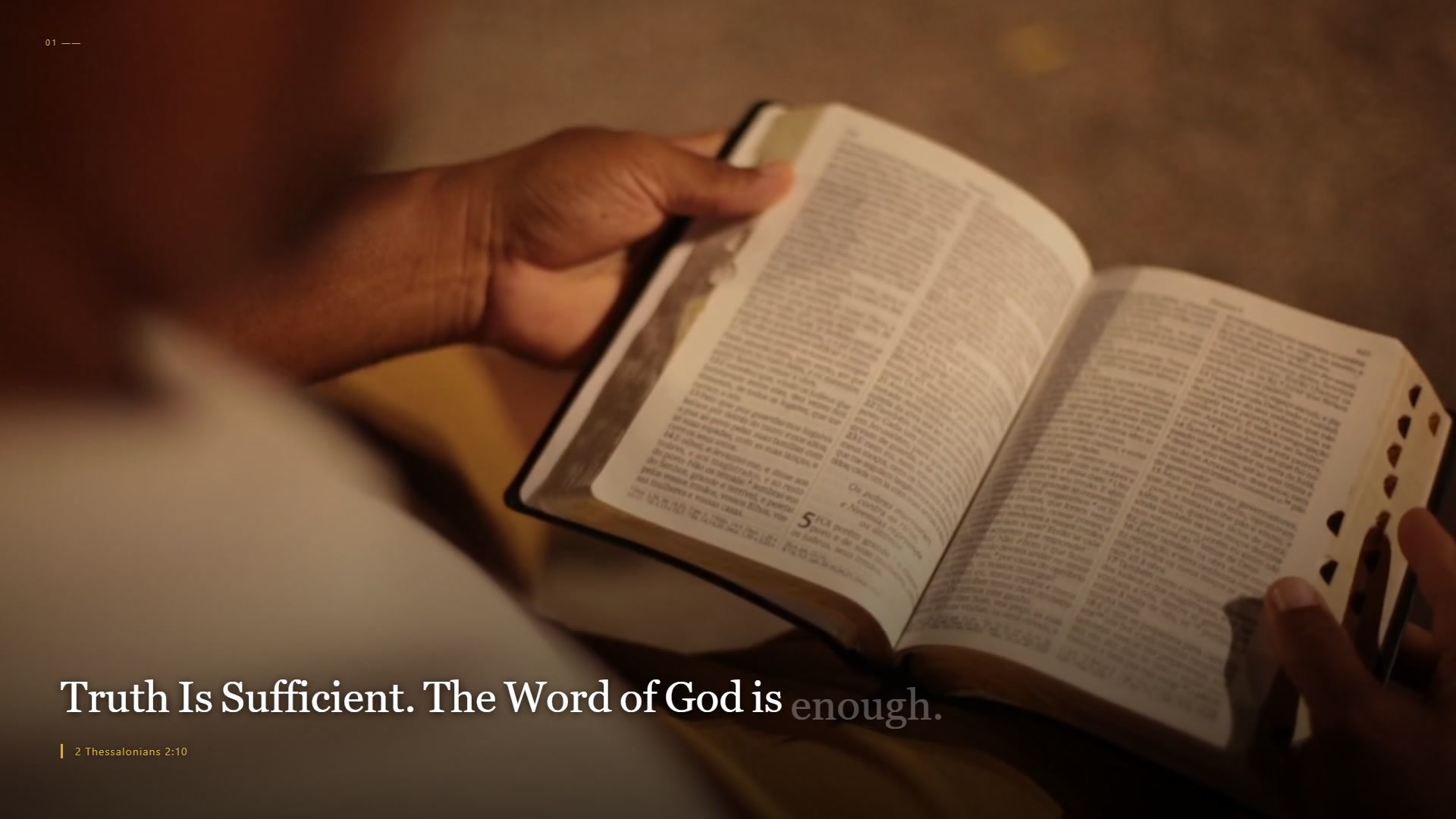 Truth Is Sufficient
